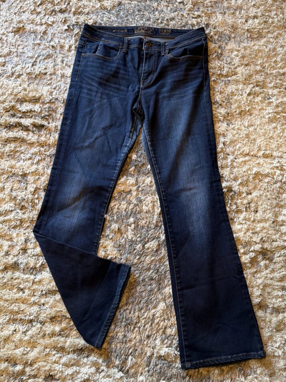 BUCKLE BLACK Fit No. 76 Bootcut Mid Rise Jeans Women’s 31